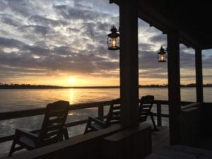 Tybee Sunset - New dock